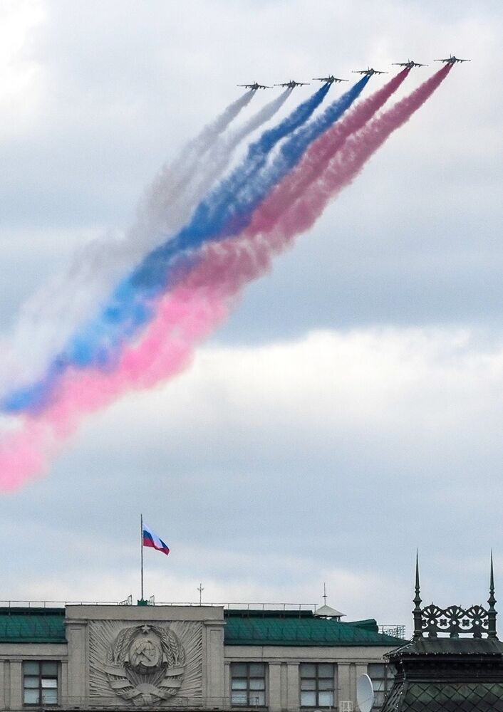 Military parade marking 80th anniversary of Victory in Great Patriotic War in Moscow