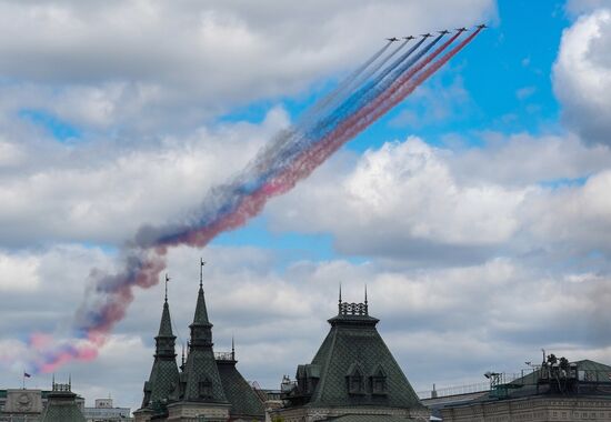 Military parade marking 80th anniversary of Victory in Great Patriotic War in Moscow