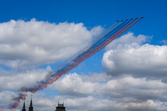 Military parade marking 80th anniversary of Victory in Great Patriotic War in Moscow