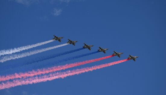 Military parade marking 80th anniversary of Victory in Great Patriotic War in Moscow