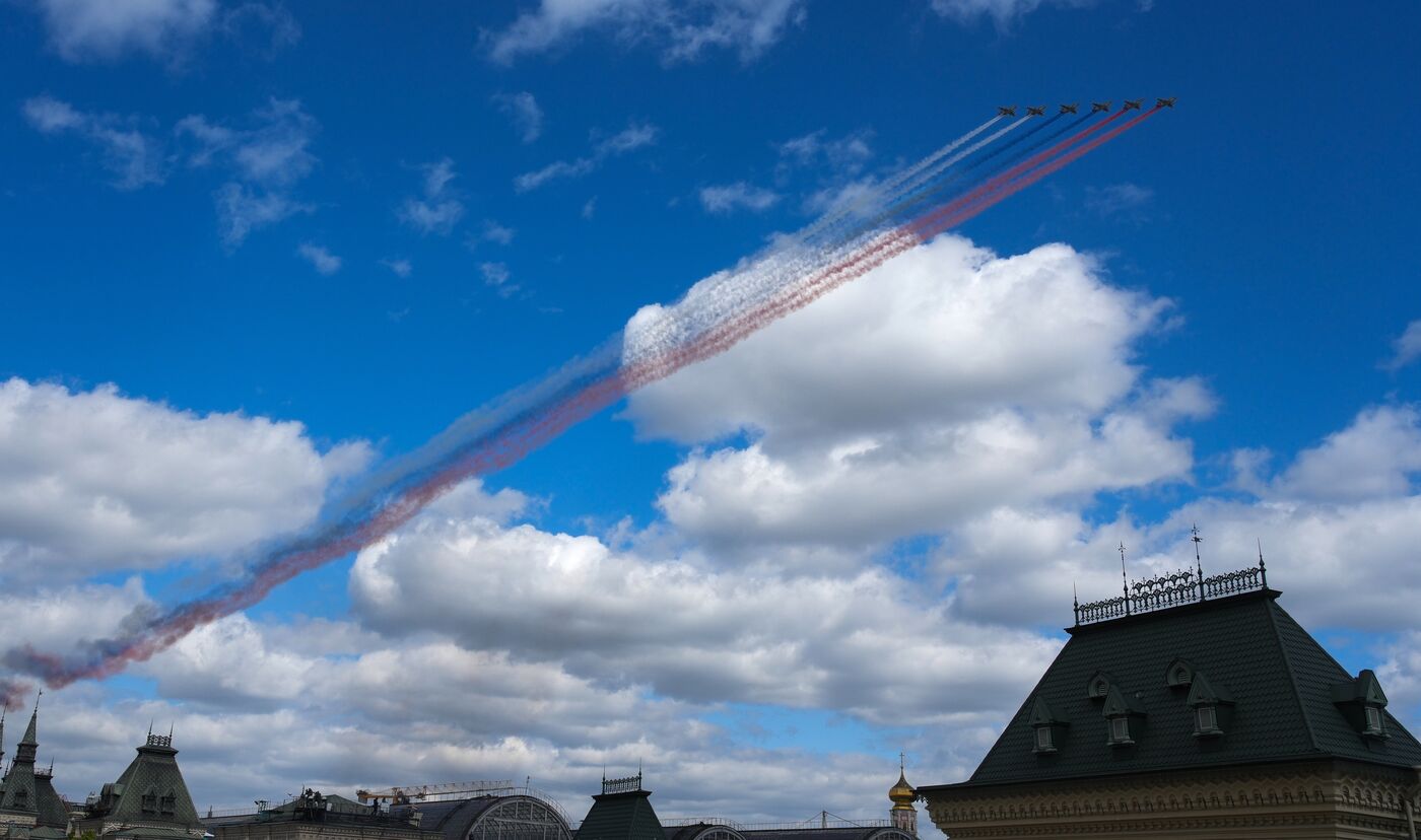 Military parade marking 80th anniversary of Victory in Great Patriotic War in Moscow