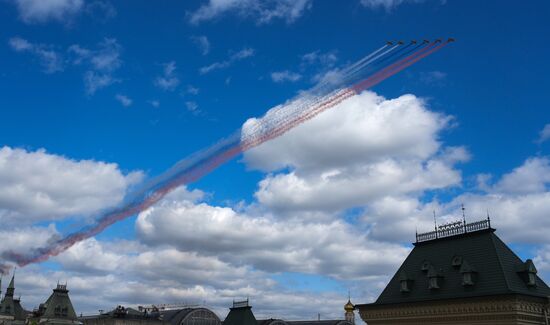 Military parade marking 80th anniversary of Victory in Great Patriotic War in Moscow