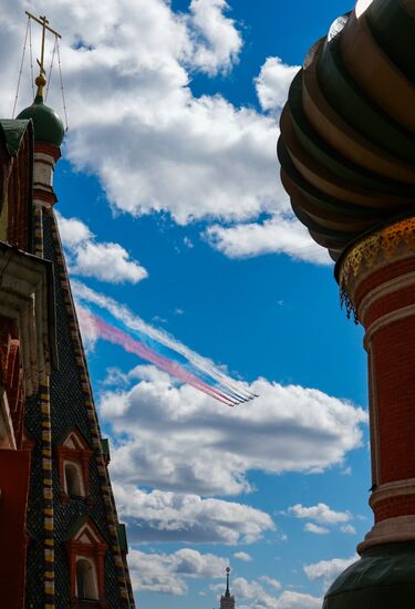 Military parade marking 80th anniversary of Victory in Great Patriotic War in Moscow