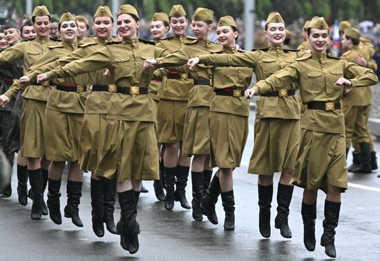 Russia Regions Victory Day Celebrations
