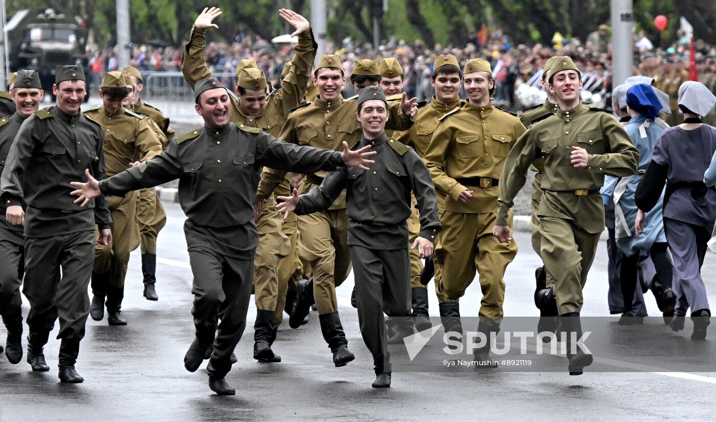 Russia Regions Victory Day Celebrations