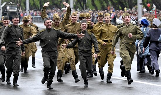 Russia Regions Victory Day Celebrations