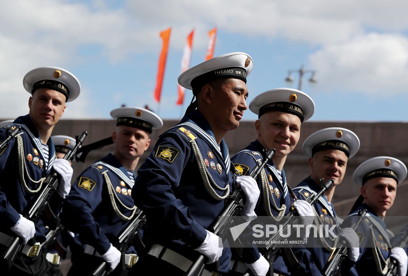 Military parade marking 80th anniversary of Victory in Great Patriotic War in Moscow