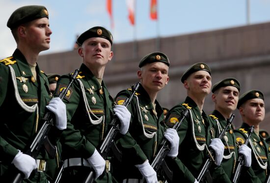 Military parade marking 80th anniversary of Victory in Great Patriotic War in Moscow