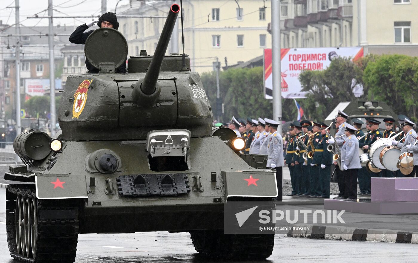 Russia Regions Victory Day Celebrations