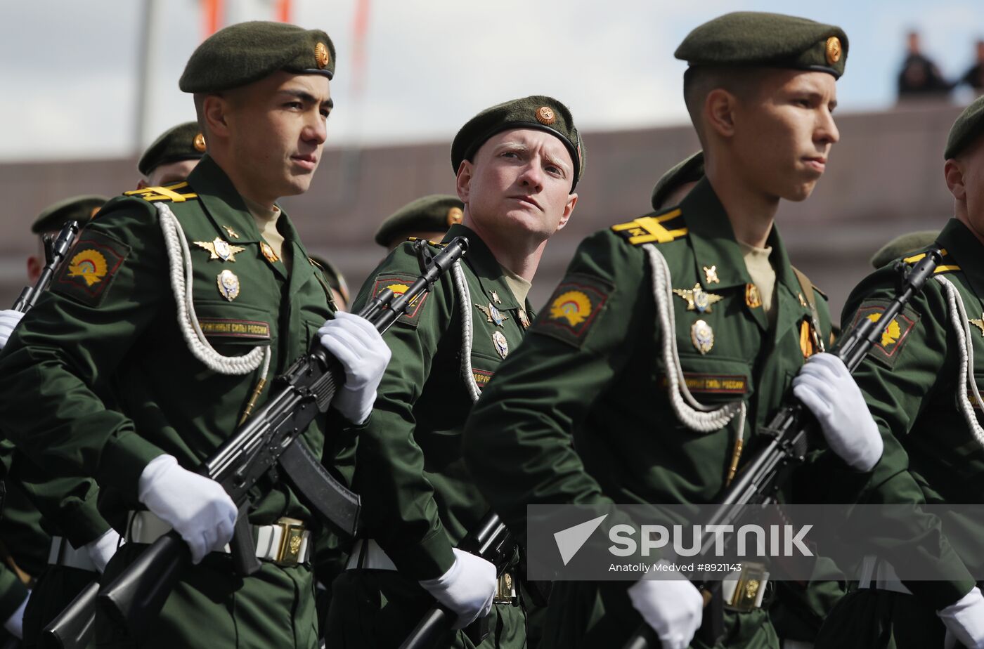 Military parade marking 80th anniversary of Victory in Great Patriotic War in Moscow