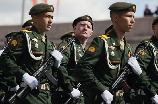 Military parade marking 80th anniversary of Victory in Great Patriotic War in Moscow