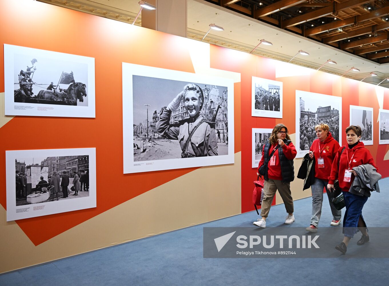 International Press Center covering 80th anniversary of Victory in Great Patriotic War