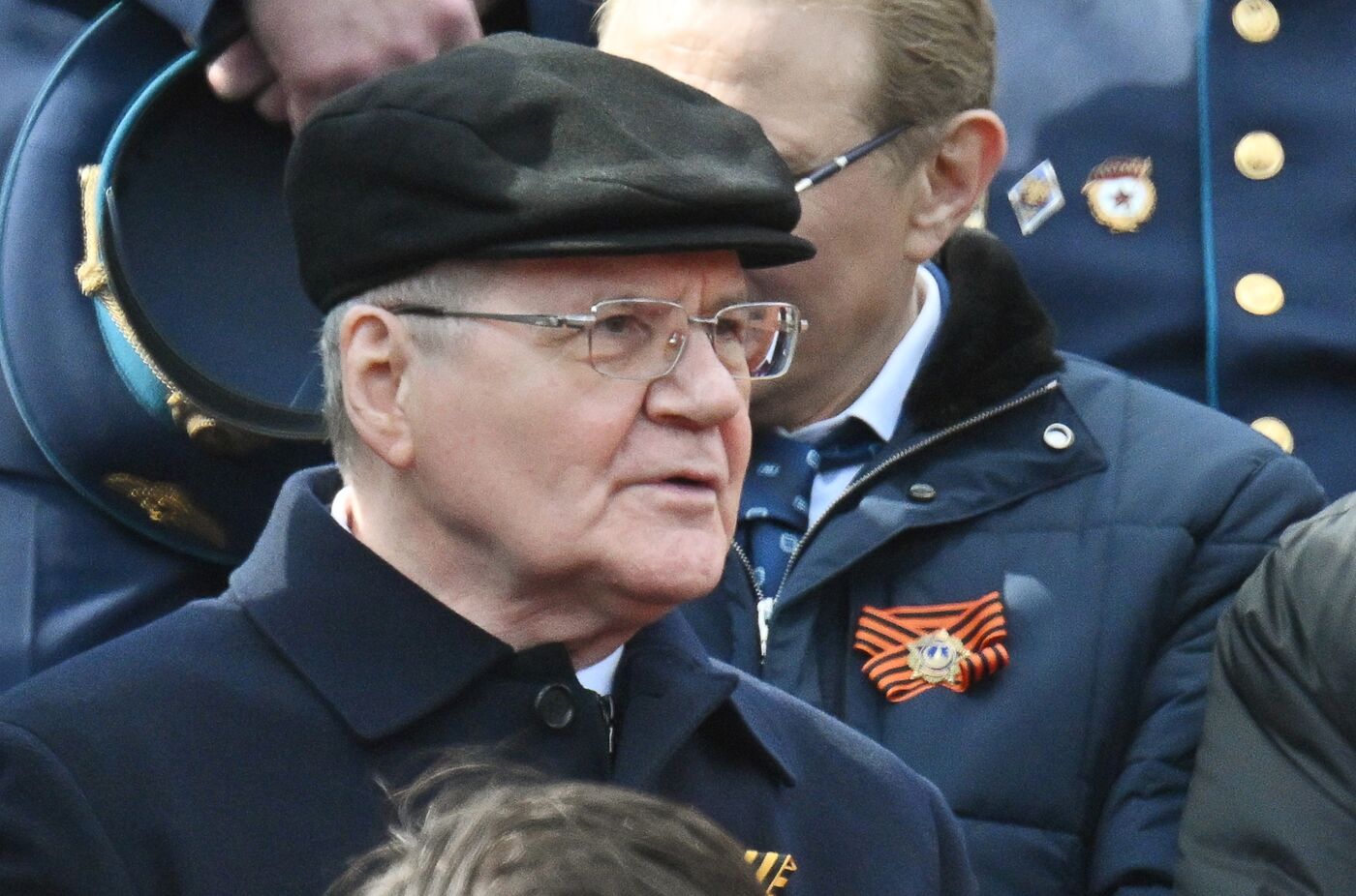 Public figures at military parade marking 80th anniversary of Victory