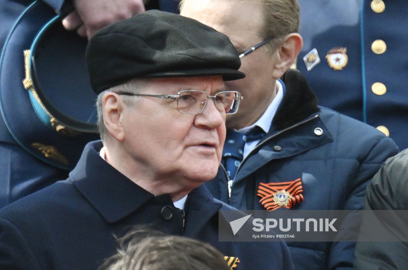 Public figures at military parade marking 80th anniversary of Victory