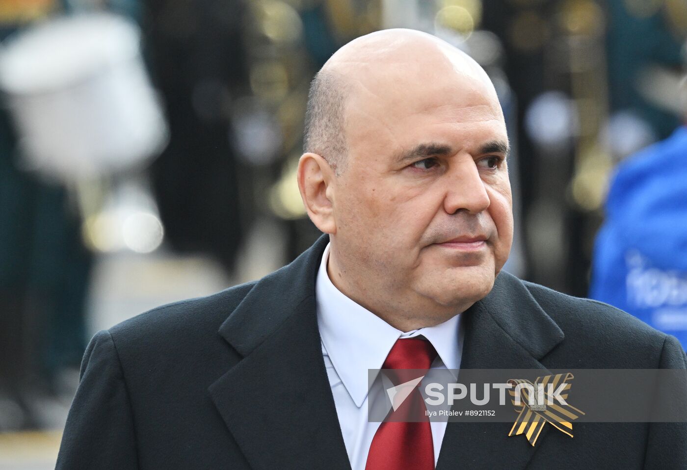 Public figures at military parade marking 80th anniversary of Victory