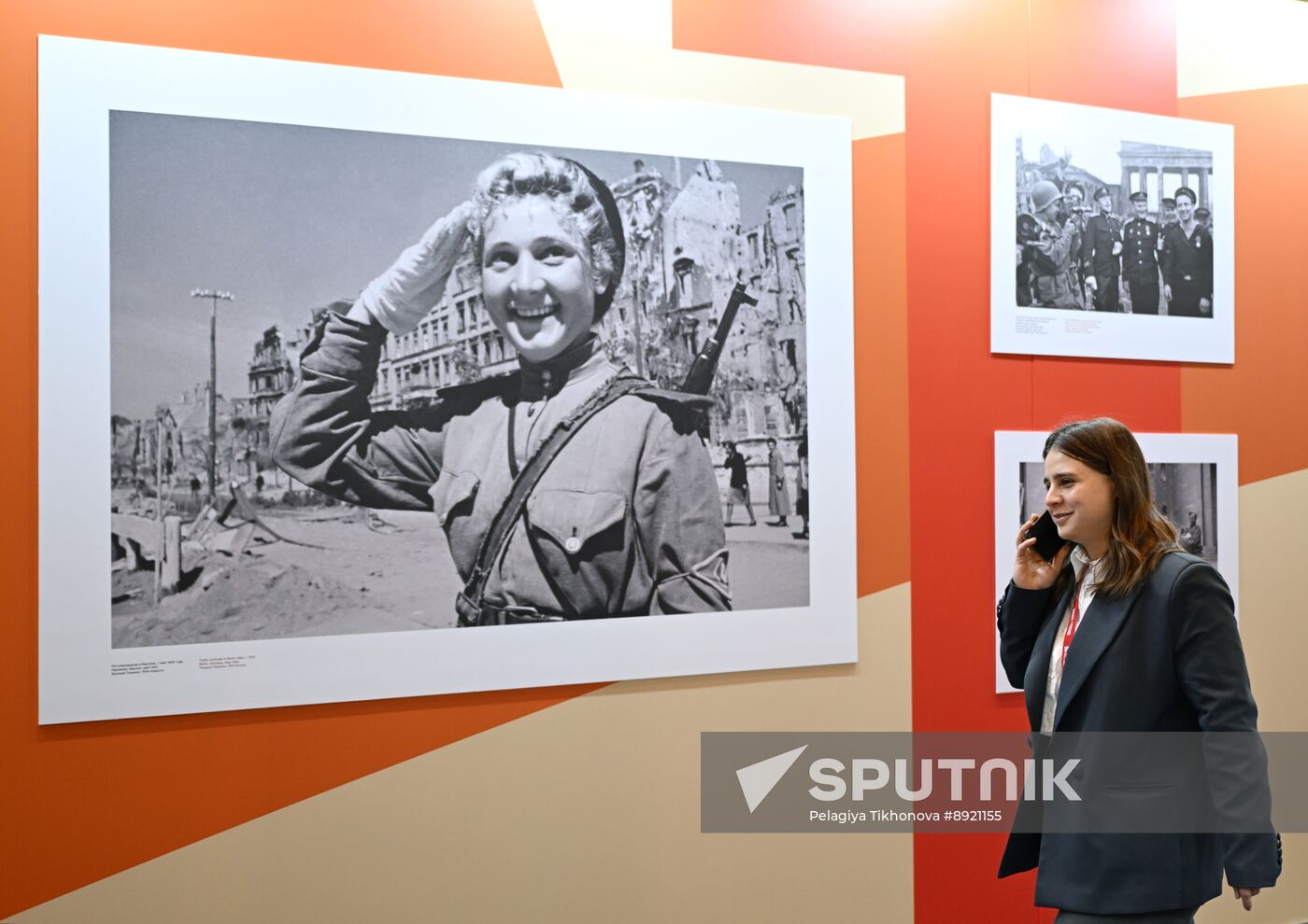 International Press Center covering 80th anniversary of Victory in Great Patriotic War