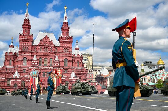 Military parade marking 80th anniversary of Victory in Great Patriotic War in Moscow