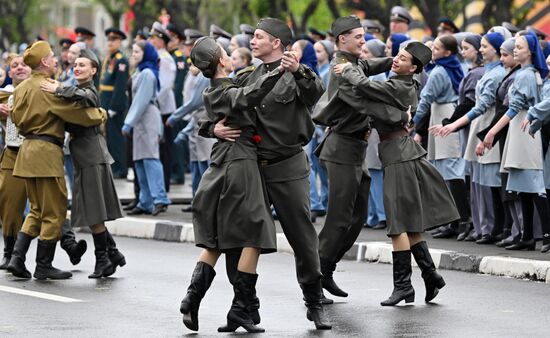 Russia Regions Victory Day Celebrations
