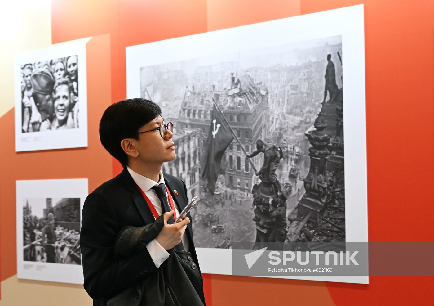 International Press Center covering 80th anniversary of Victory in Great Patriotic War