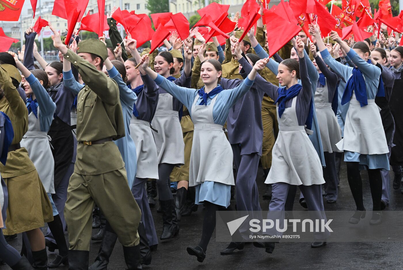 Russia Regions Victory Day Celebrations