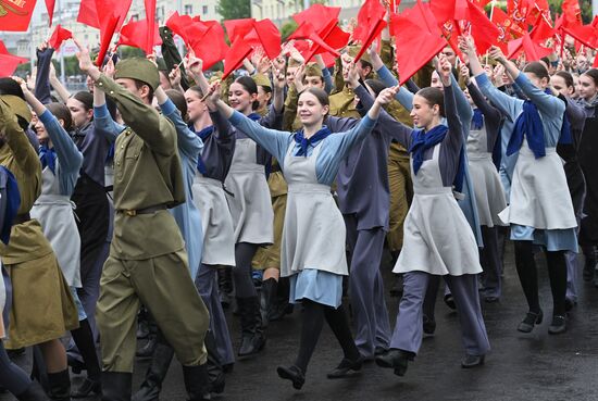 Russia Regions Victory Day Celebrations