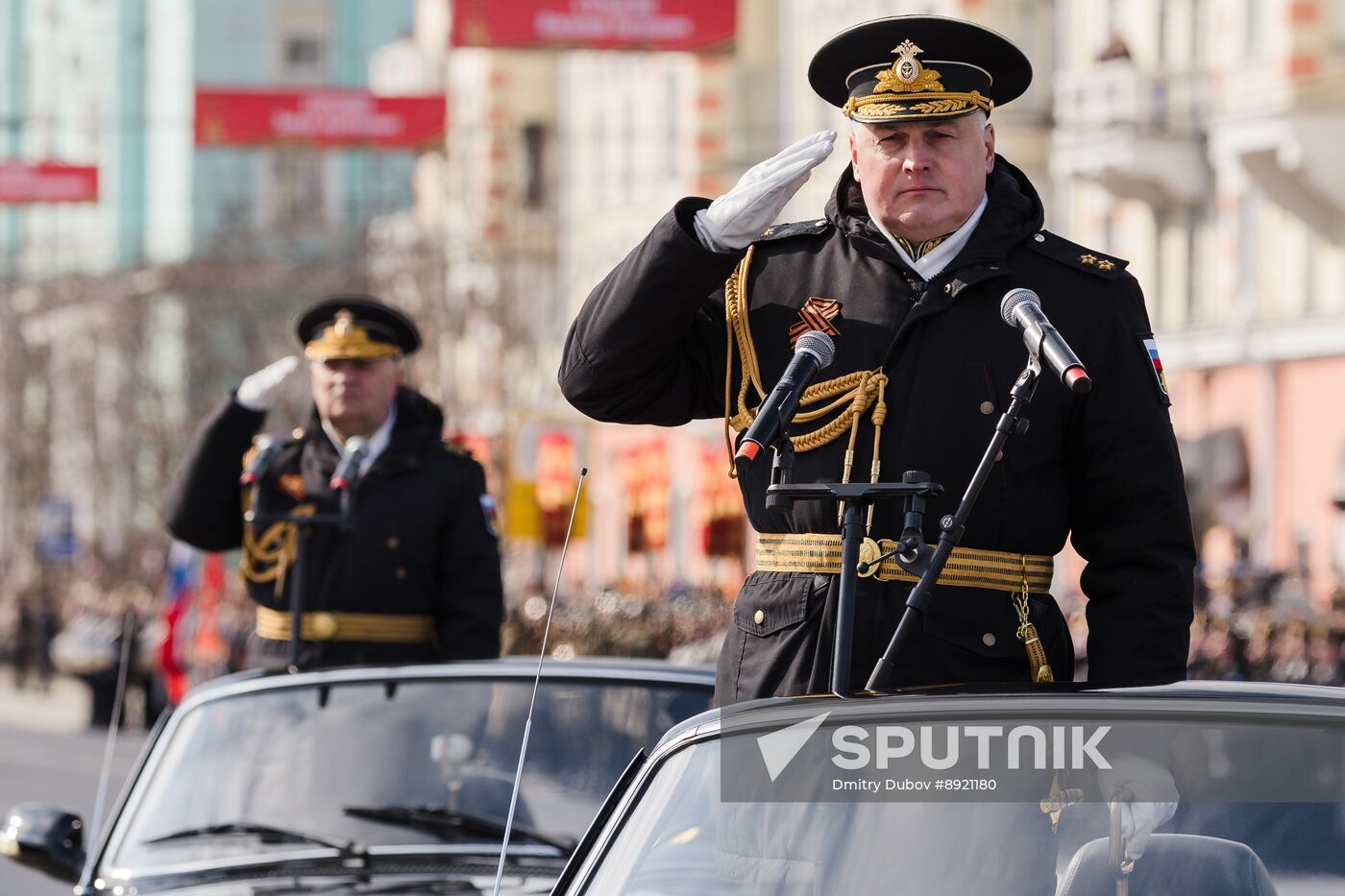Military parade marking 80th anniversary of Victory in Great Patriotic War in Hero City Murmansk
