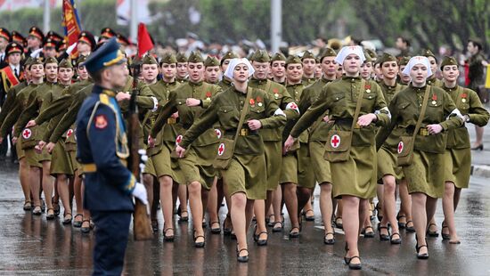 Russia Regions Victory Day Celebrations