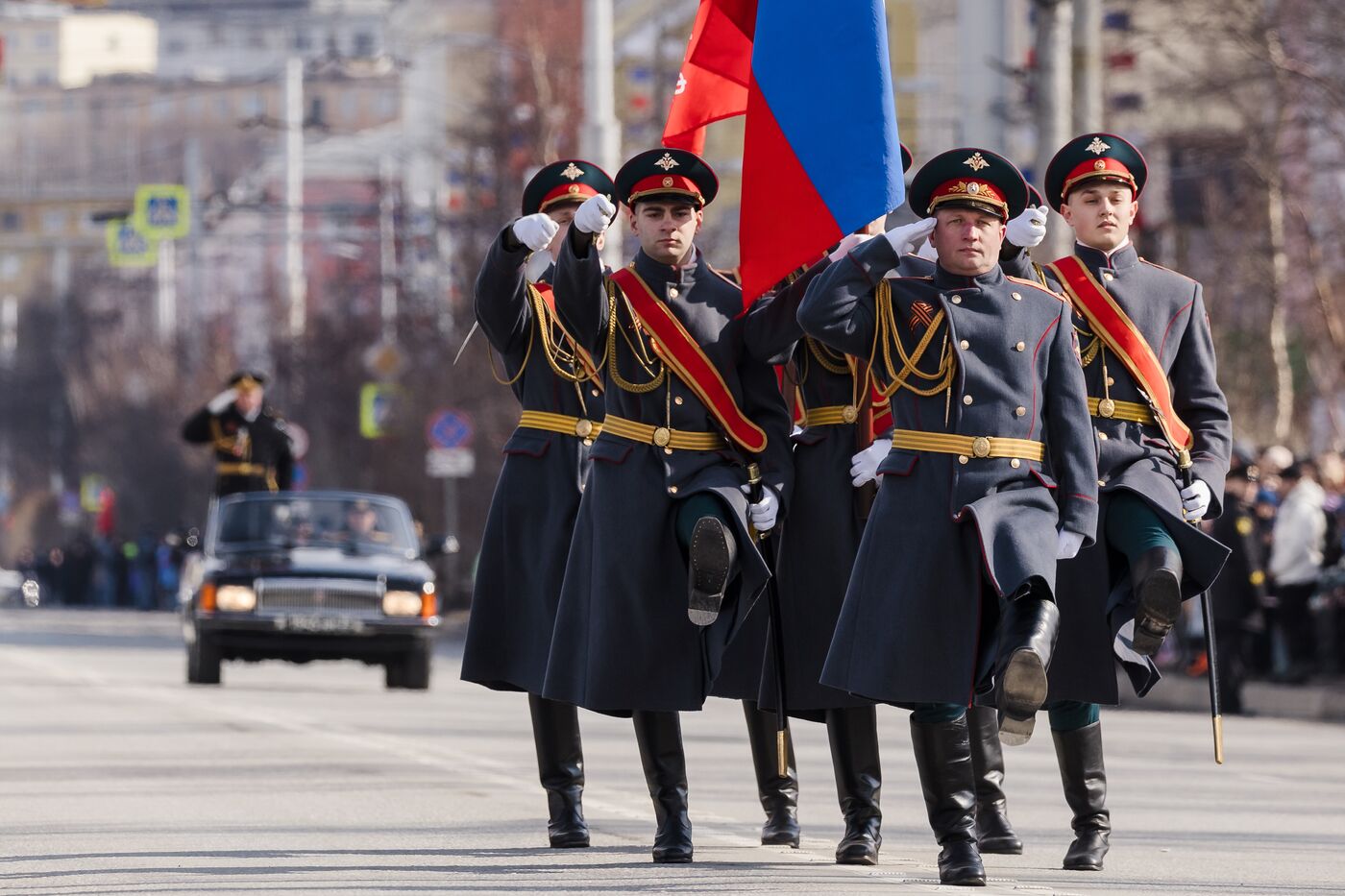 Military parade marking 80th anniversary of Victory in Great Patriotic War in Hero City Murmansk