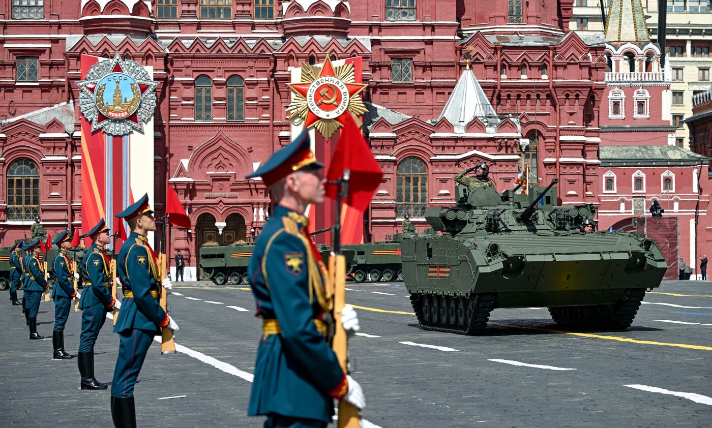 Military parade marking 80th anniversary of Victory in Great Patriotic War in Moscow