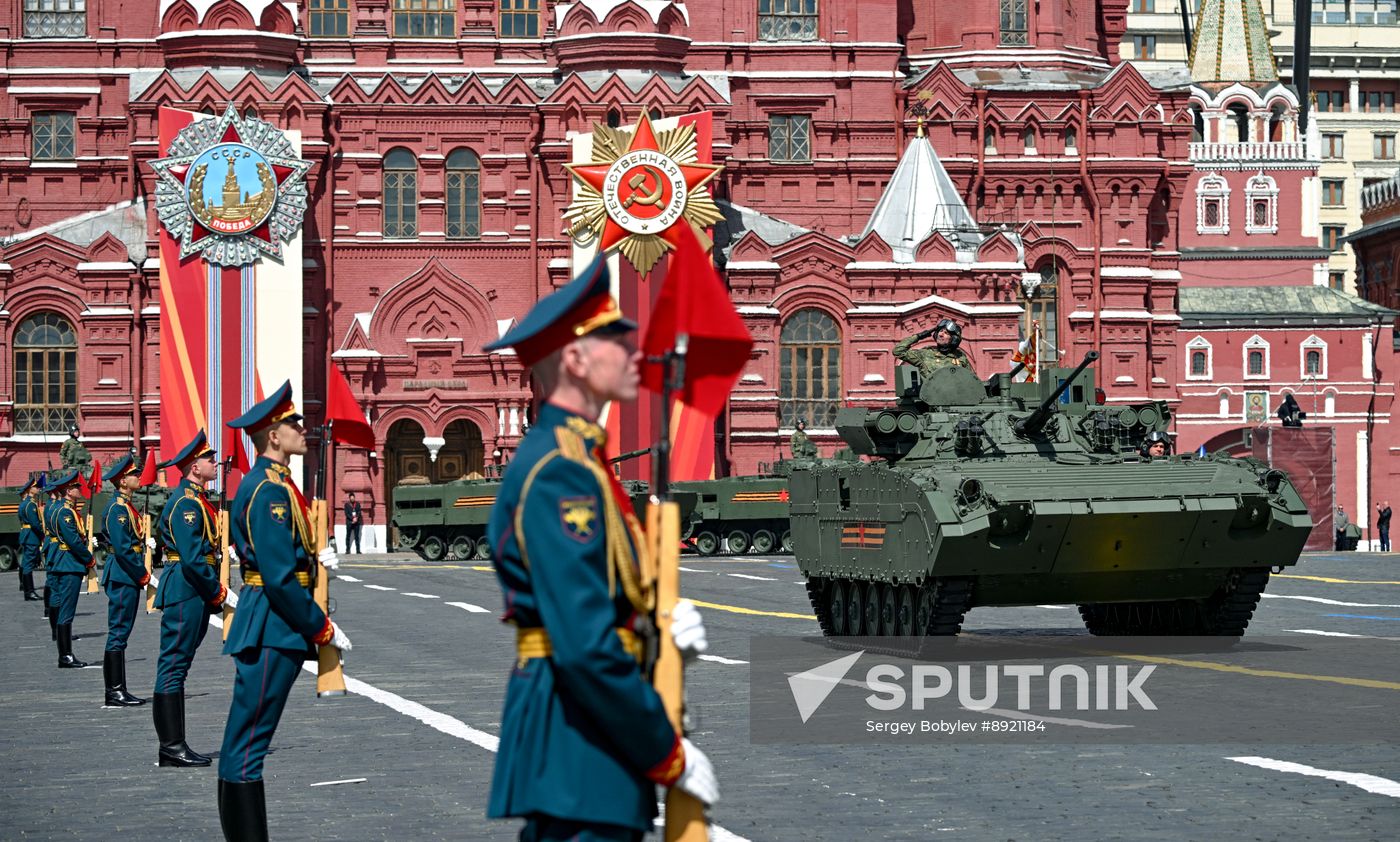 Military parade marking 80th anniversary of Victory in Great Patriotic War in Moscow