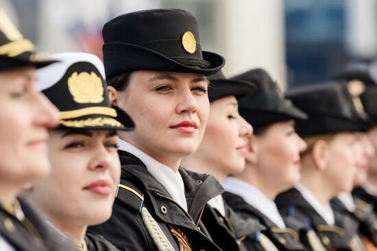 Military parade marking 80th anniversary of Victory in Great Patriotic War in Hero City Murmansk
