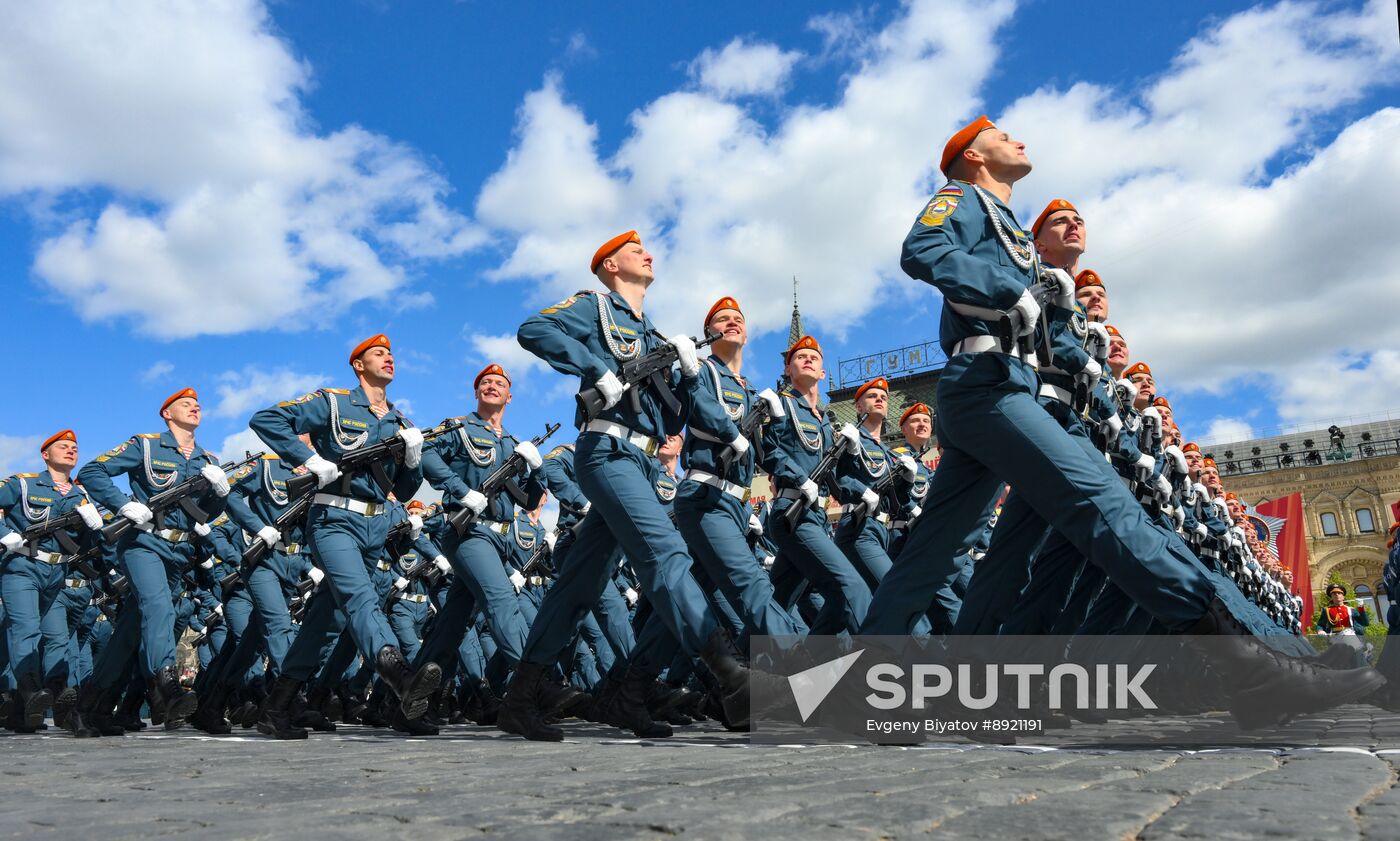 Military parade marking 80th anniversary of Victory in Great Patriotic War in Moscow