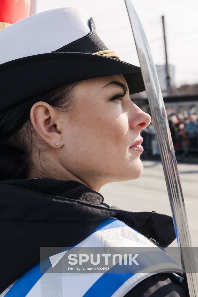 Military parade marking 80th anniversary of Victory in Great Patriotic War in Hero City Murmansk