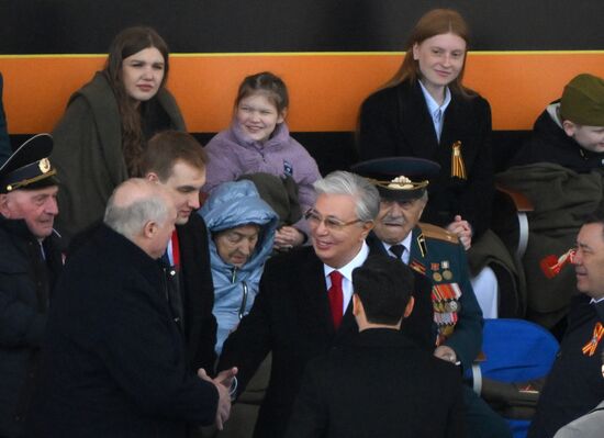 Military parade marking 80th anniversary of Victory in Great Patriotic War in Moscow
