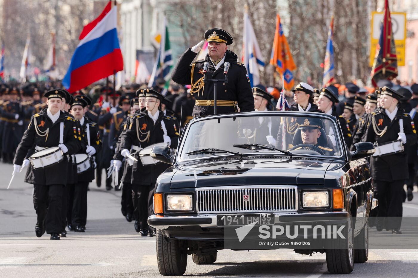 Military parade marking 80th anniversary of Victory in Great Patriotic War in Hero City Murmansk
