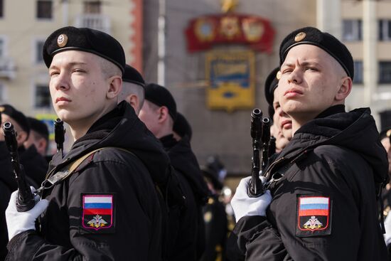 Military parade marking 80th anniversary of Victory in Great Patriotic War in Hero City Murmansk