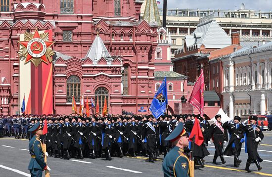 Military parade marking 80th anniversary of Victory in Great Patriotic War in Moscow