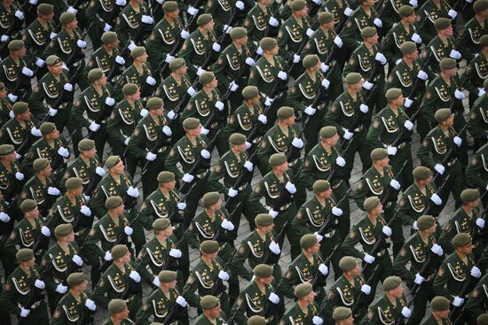 Military parade marking 80th anniversary of Victory in Great Patriotic War in Moscow
