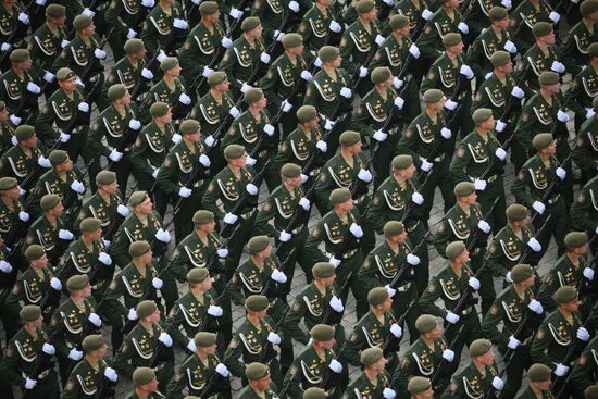 Military parade marking 80th anniversary of Victory in Great Patriotic War in Moscow