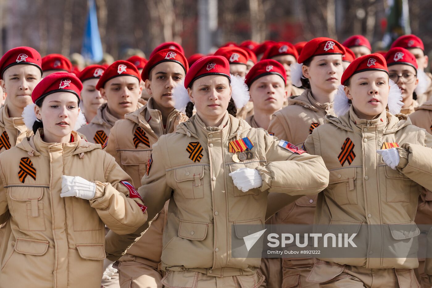 Military parade marking 80th anniversary of Victory in Great Patriotic War in Hero City Murmansk
