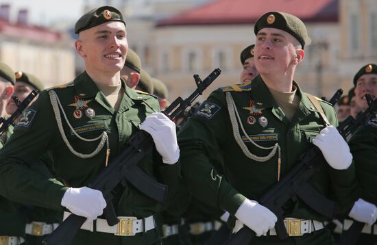 Victory Parade. St. Petersburg