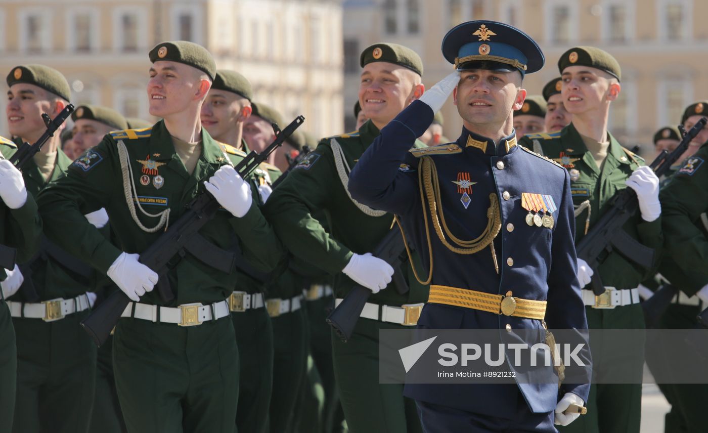 Victory Parade. St. Petersburg