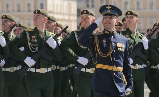 Victory Parade. St. Petersburg