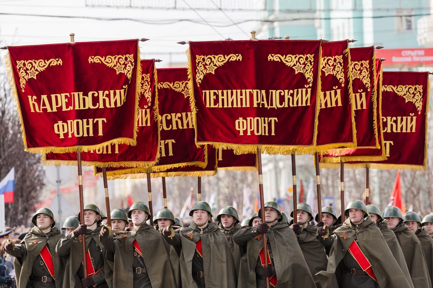 Military parade marking 80th anniversary of Victory in Great Patriotic War in Hero City Murmansk