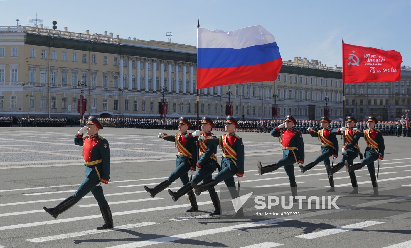 Victory Parade. St. Petersburg