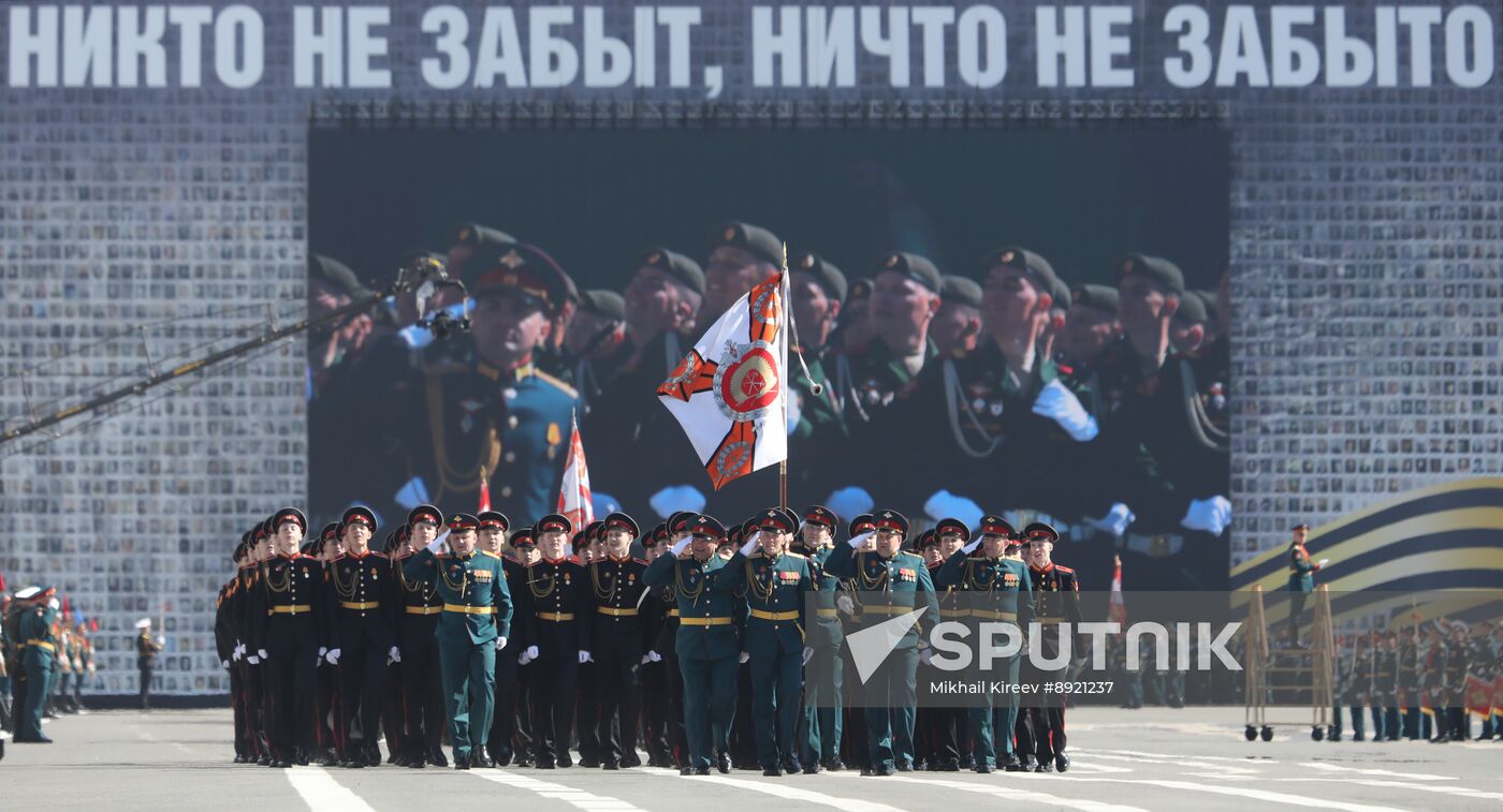Victory Parade. St. Petersburg