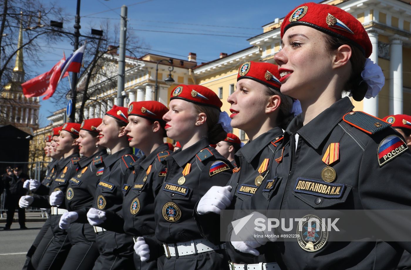 Victory Parade. St. Petersburg