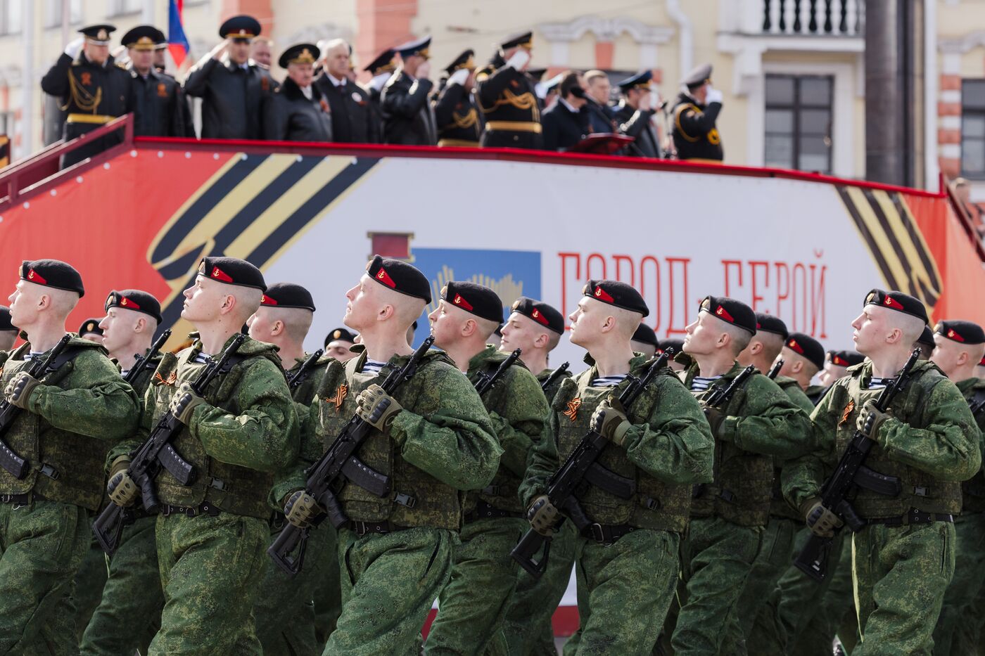 Military parade marking 80th anniversary of Victory in Great Patriotic War in Hero City Murmansk