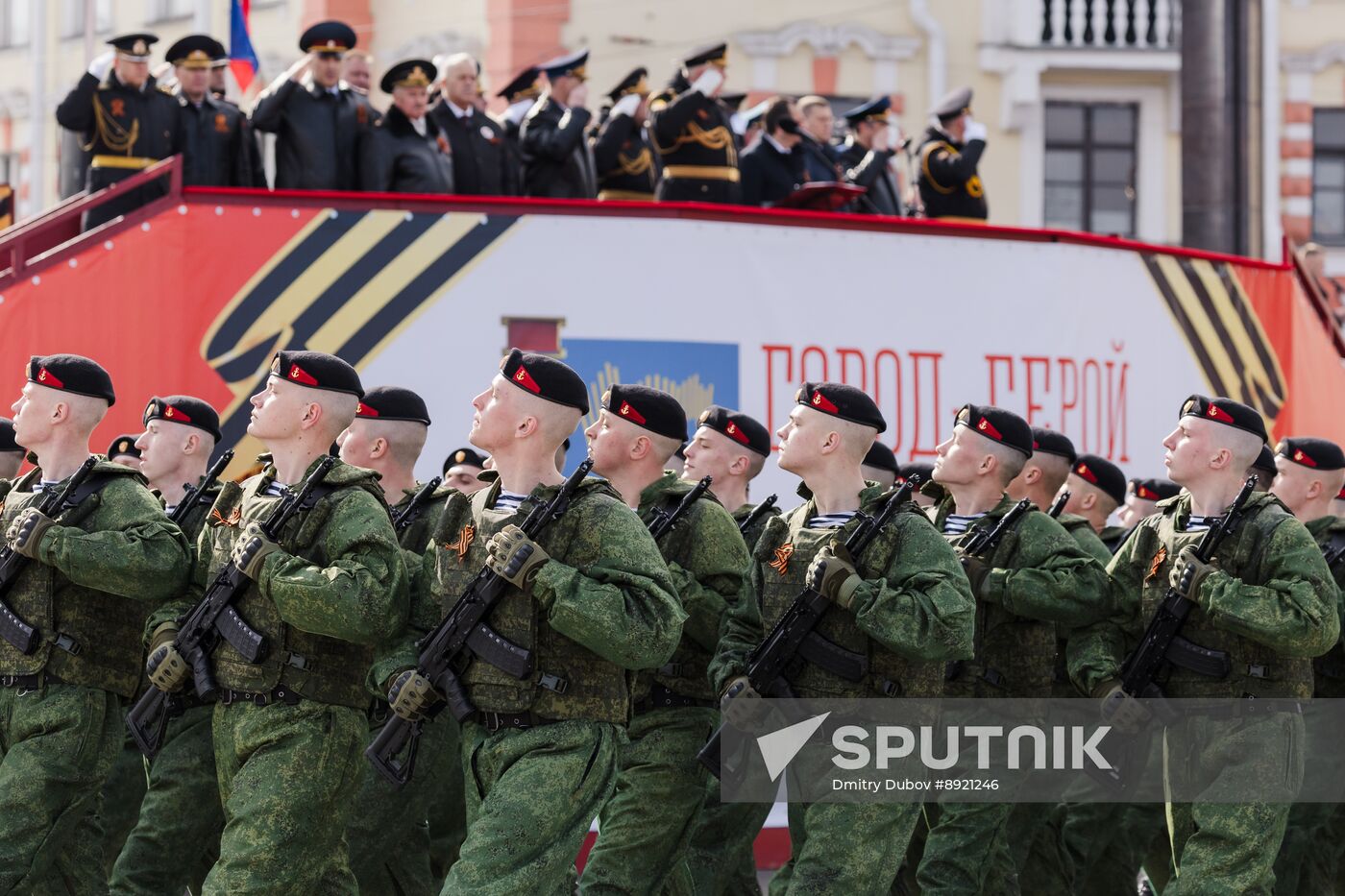 Military parade marking 80th anniversary of Victory in Great Patriotic War in Hero City Murmansk