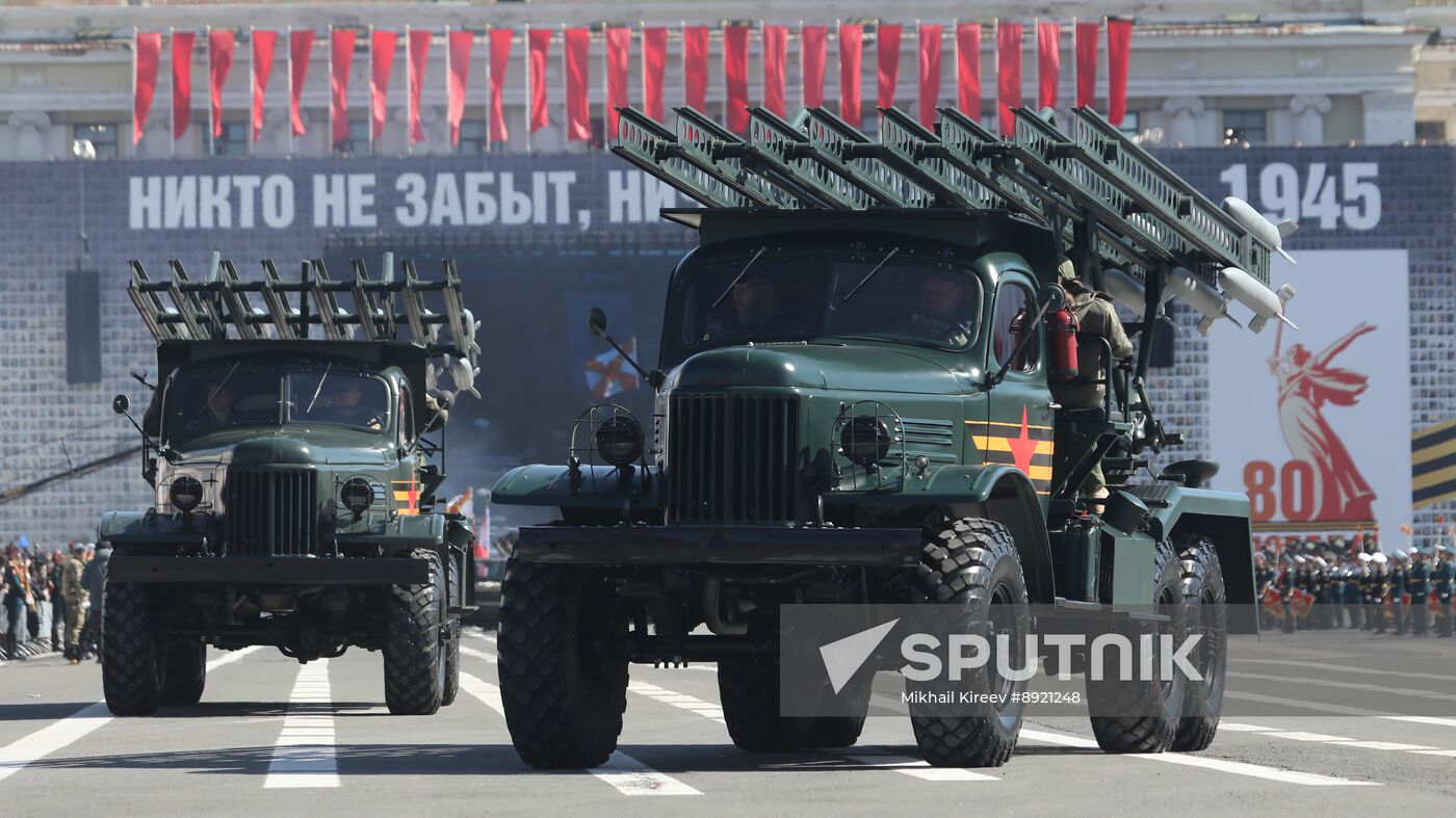 Victory Parade. St. Petersburg